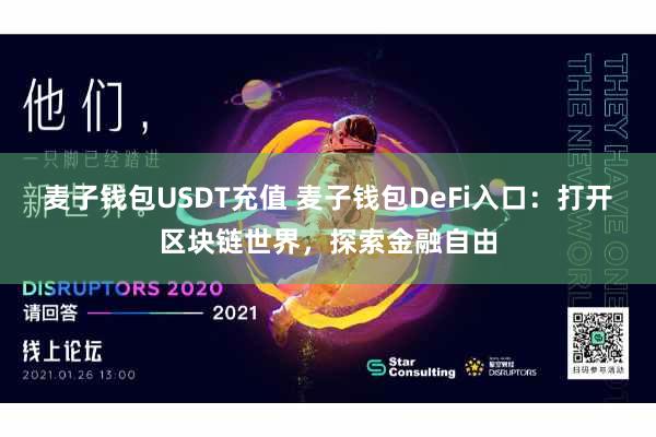 麦子钱包USDT充值 麦子钱包DeFi入口:打开区块链世界,探索金融自由