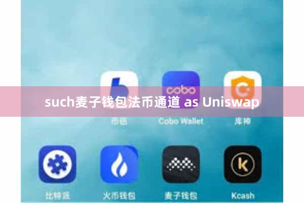 such麦子钱包法币通道 as Uniswap