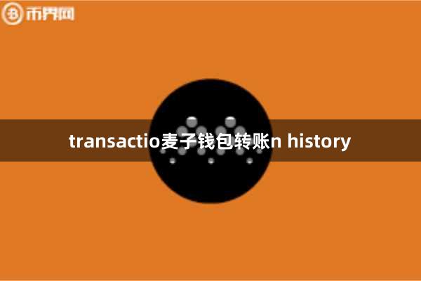 transactio麦子钱包转账n history